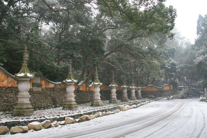 雪中国清寺