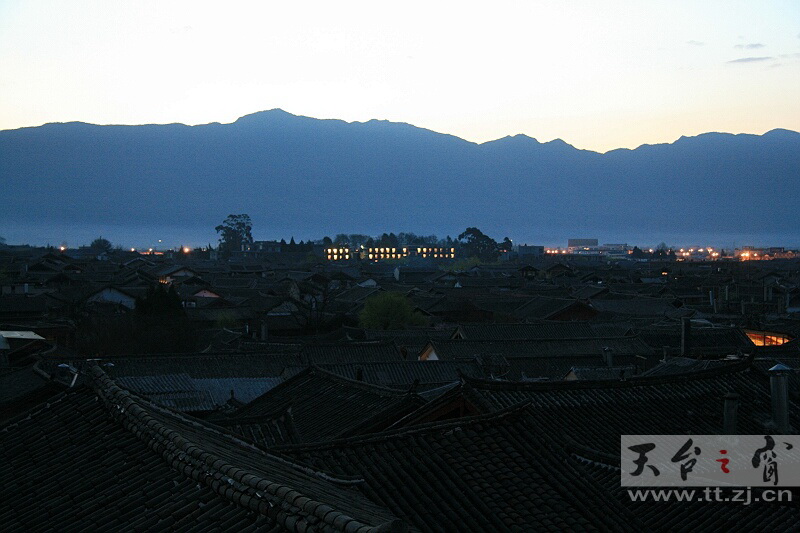 丽江的早晨