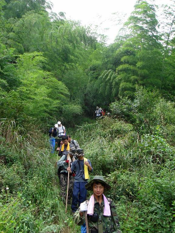 08.8.30潘岙杨－捣臼孔－雷音寺－潘岙杨(环线)登山溯溪PP