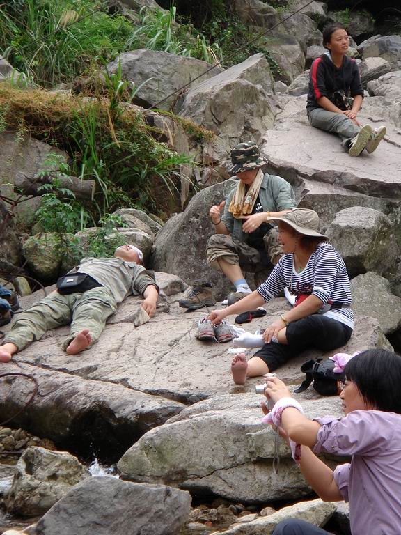 08.8.30潘岙杨－捣臼孔－雷音寺－潘岙杨(环线)登山溯溪PP