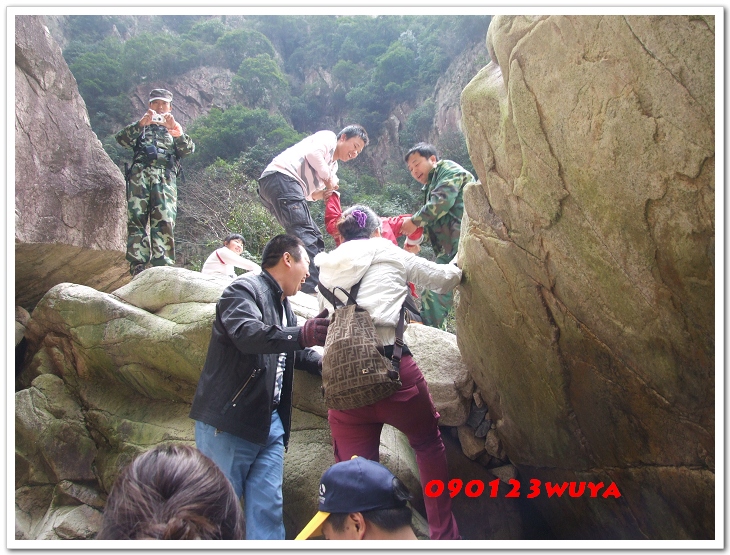 [天台驴友俱乐部]活动之____暴走坝头－漯溪－龙头颈－太平－国清寺