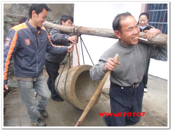 [天台驴友俱乐部]活动____捣水糕 . 过大年