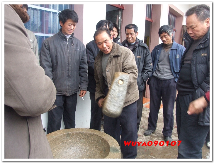 [天台驴友俱乐部]活动____捣水糕 . 过大年