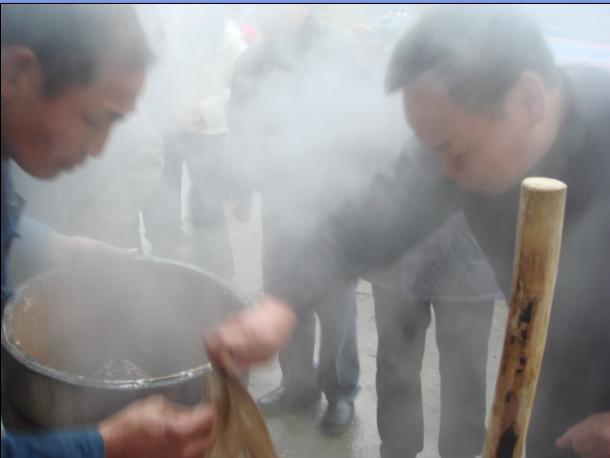 [天台驴友俱乐部]活动____捣水糕 . 过大年