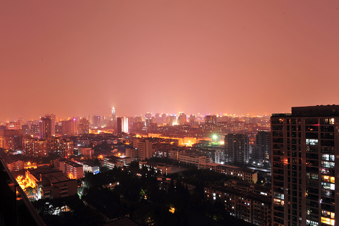 鹿眼光圈之杭州夜景