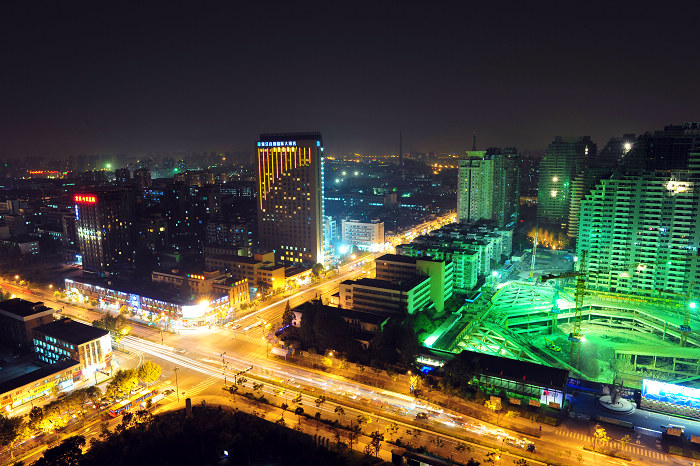 鹿眼光圈之杭州夜景