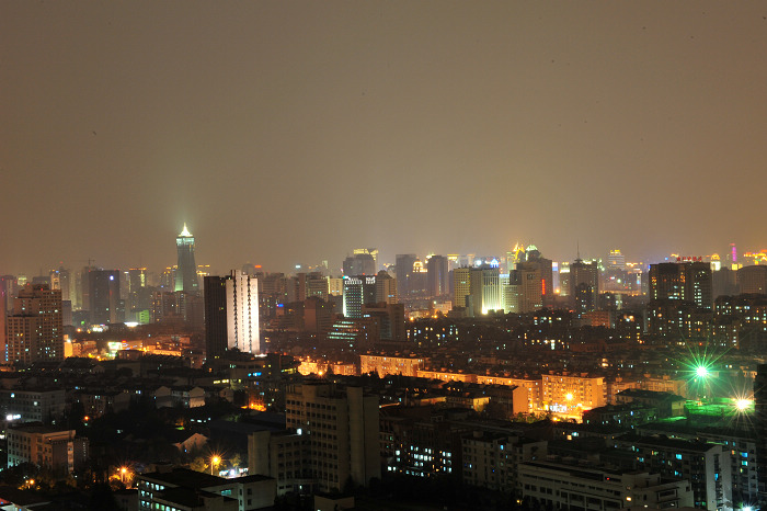 鹿眼光圈之杭州夜景