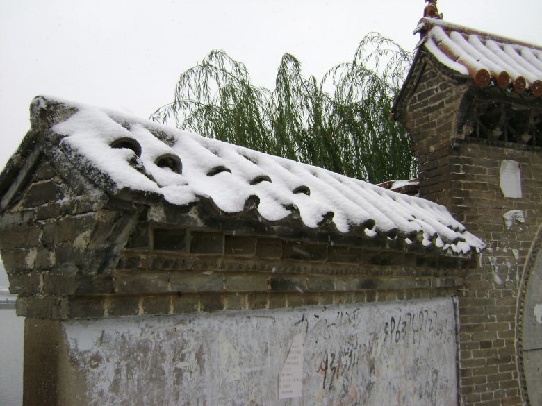 北方的雪景