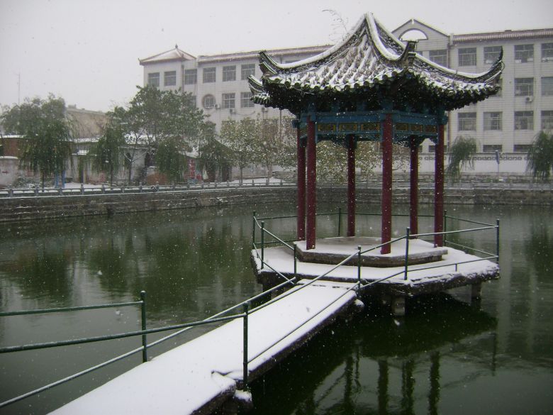 北方的雪景