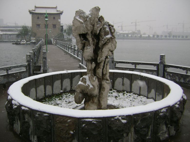 北方的雪景
