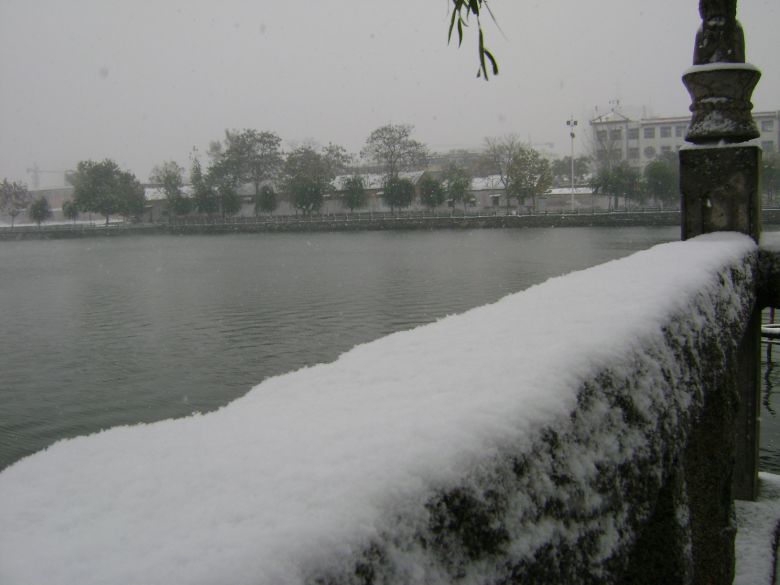 北方的雪景