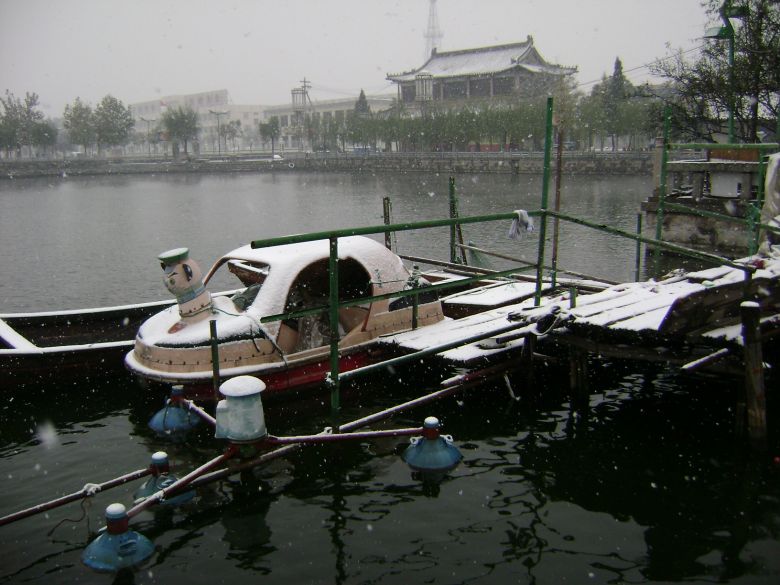 北方的雪景