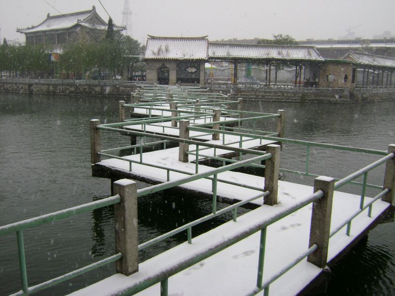 北方的雪景