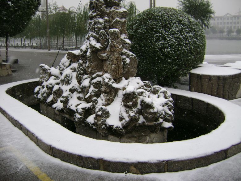 北方的雪景