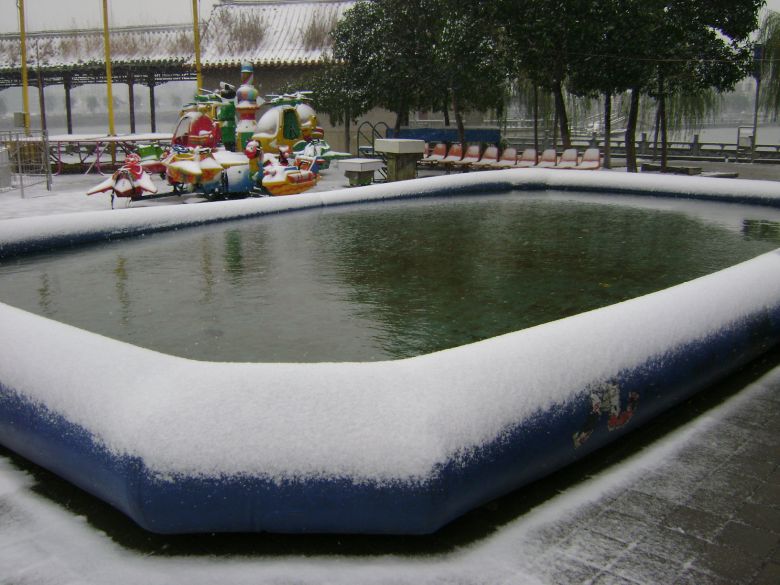 北方的雪景