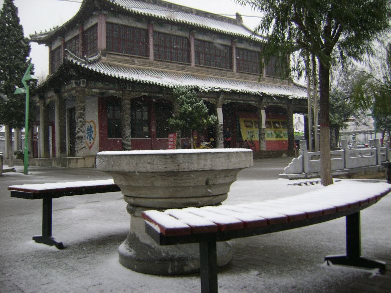 北方的雪景