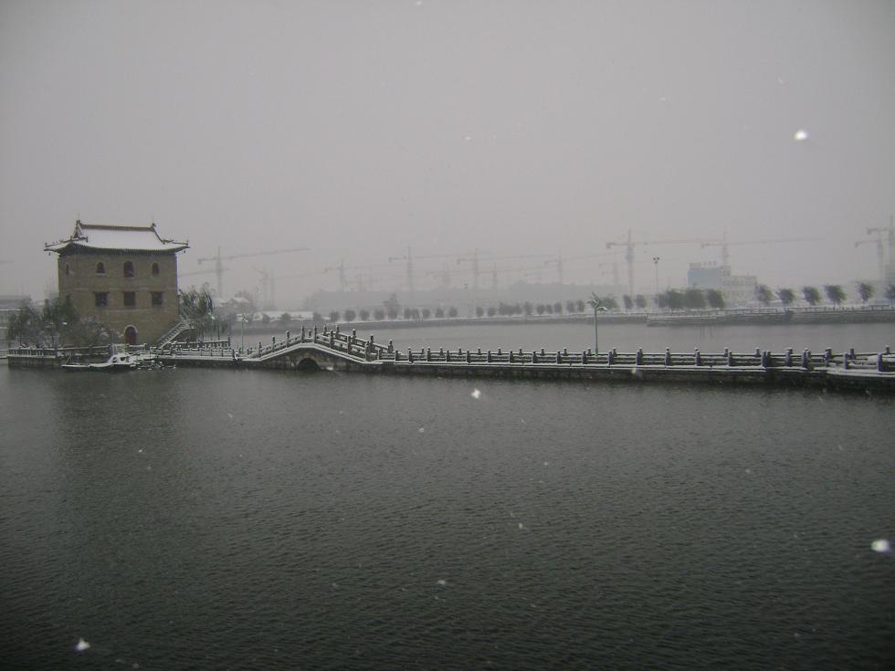 北方的雪景