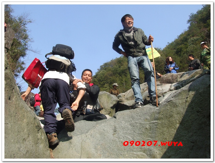 [天台驴友俱乐部]活动----牛年开驴.大柳溪