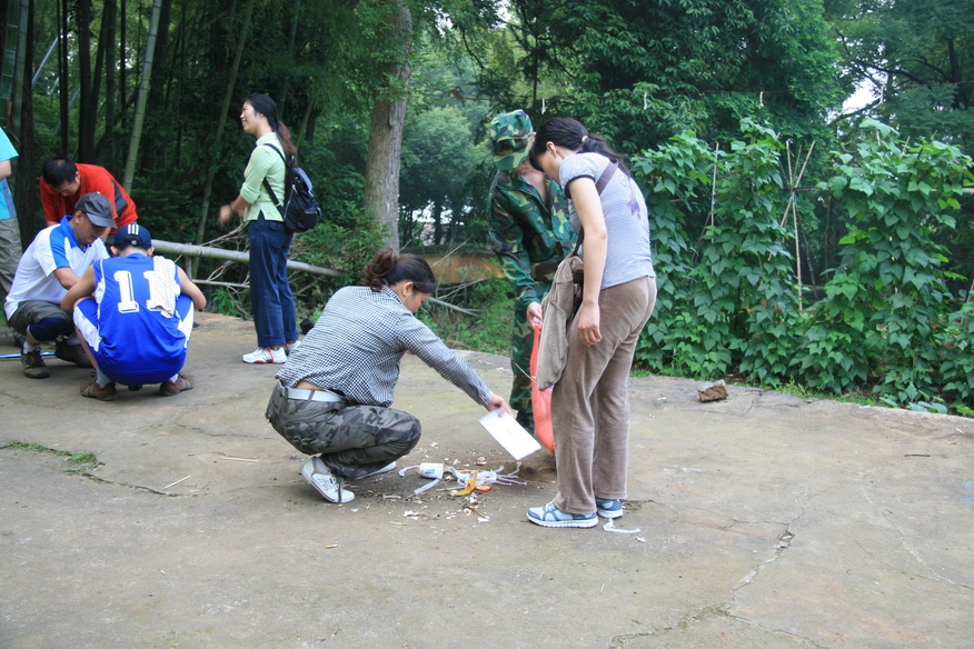 090613天台驴友俱乐部和乐清老狼户外俱乐部塔头寺联欢