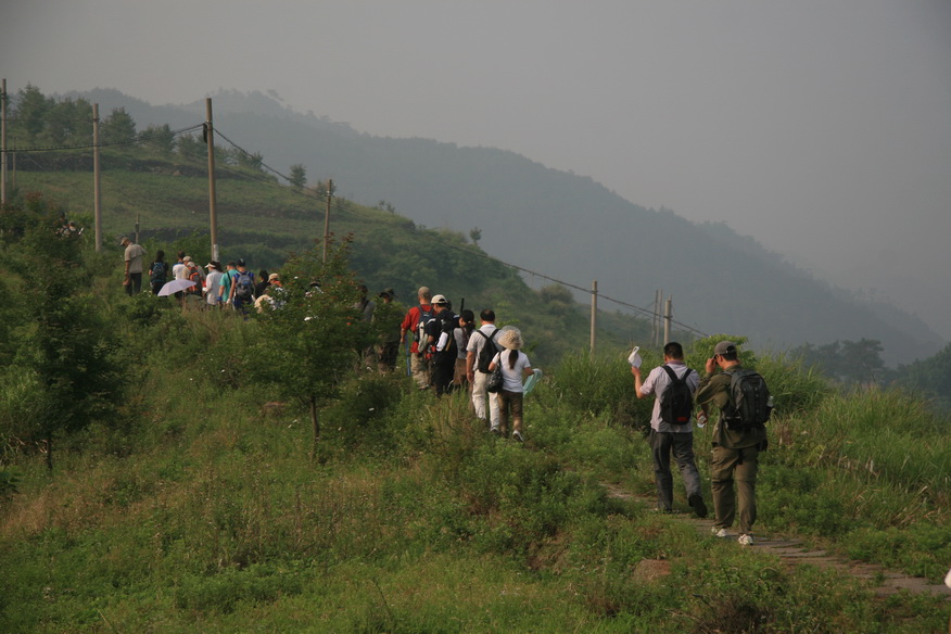 090613天台驴友俱乐部和乐清老狼户外俱乐部塔头寺联欢