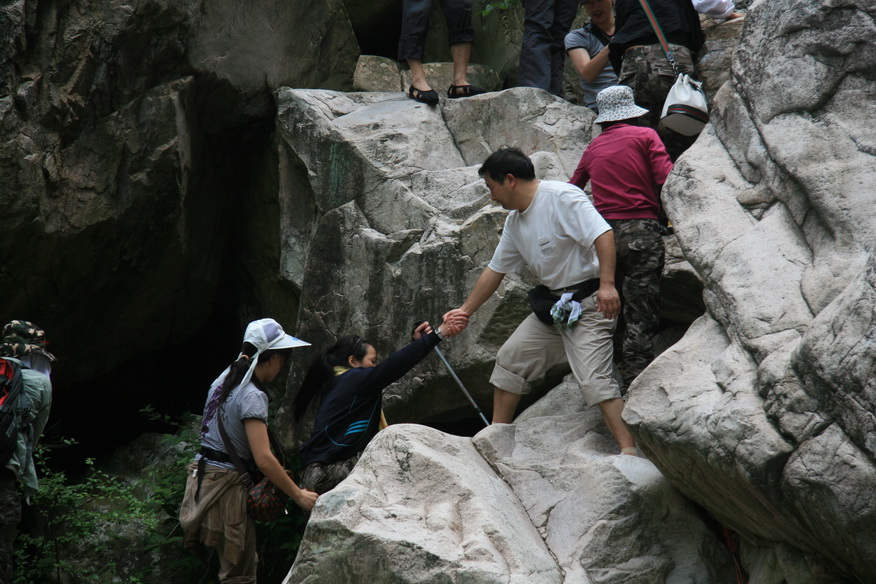 090613天台驴友俱乐部和乐清老狼户外俱乐部塔头寺联欢及螺溪钓艇徒步