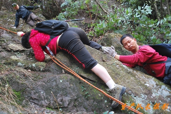 探行仙居景星岩南段山脊