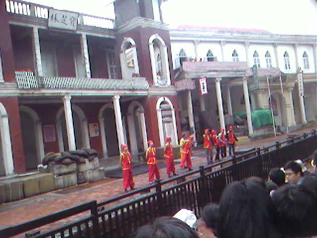 广州街的表演