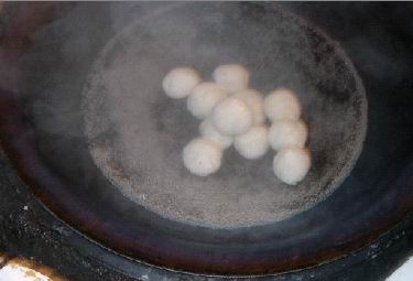 糯米粉圆制作全过程