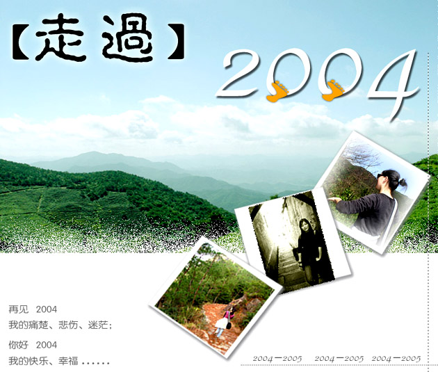 走过2004