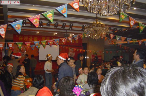 2006年,圣诞晚会PP..