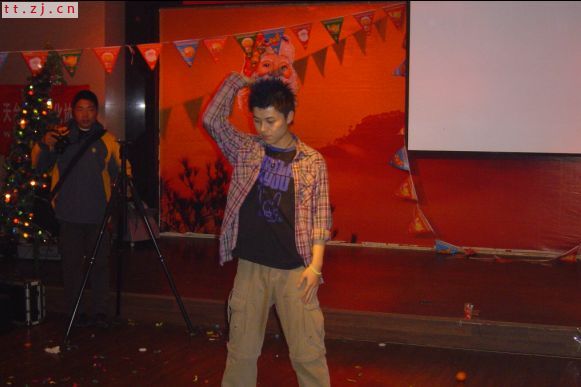 2006年,圣诞晚会PP..