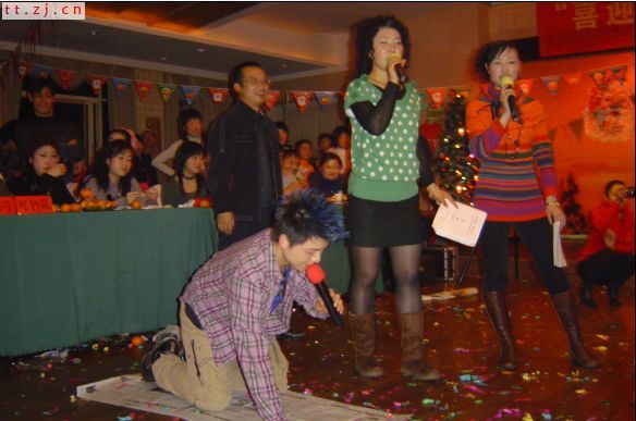 2006年,圣诞晚会PP..