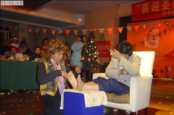 2006年,圣诞晚会PP..