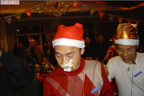 2006年,圣诞晚会PP..