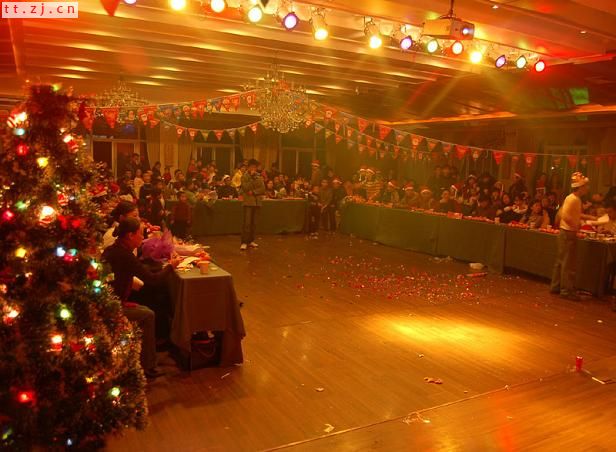 2006年,圣诞晚会PP..