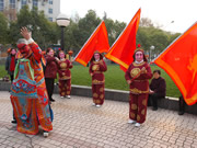京剧票友团的演出