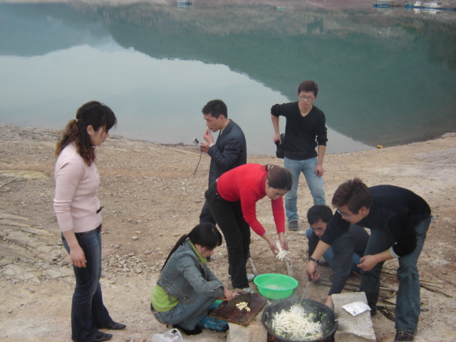 20060305寒山湖、明岩、九遮山20060305之行小记