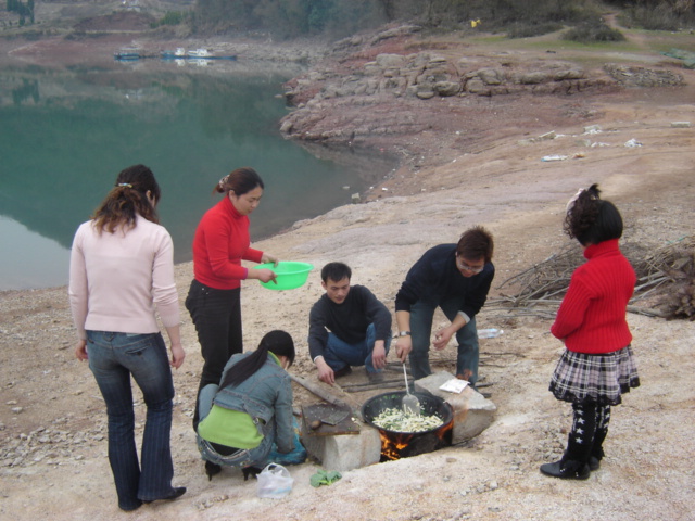 20060305寒山湖、明岩、九遮山20060305之行小记