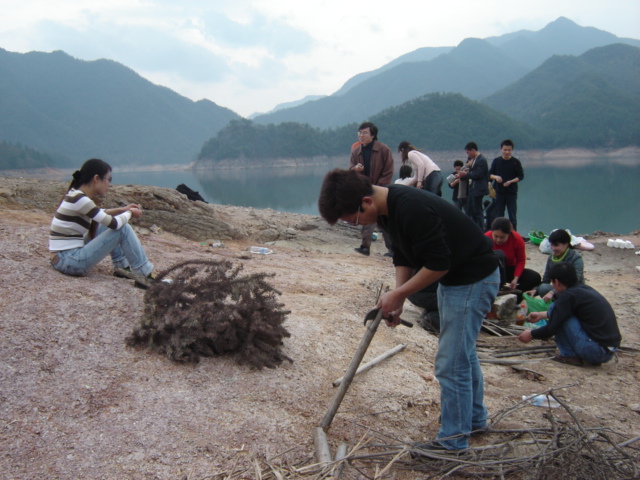20060305寒山湖、明岩、九遮山20060305之行小记