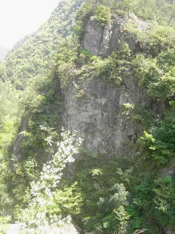 天台山发现东畚大峡谷