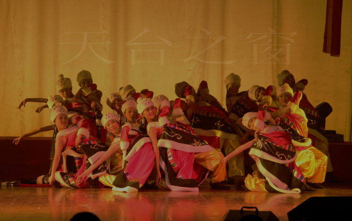 天台第十一届中小学文艺会演一些精彩表演