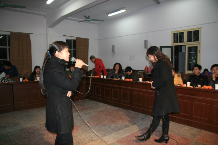 2007圣诞夜与义乌戏迷联欢交流