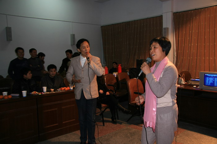 2007圣诞夜与义乌戏迷联欢交流