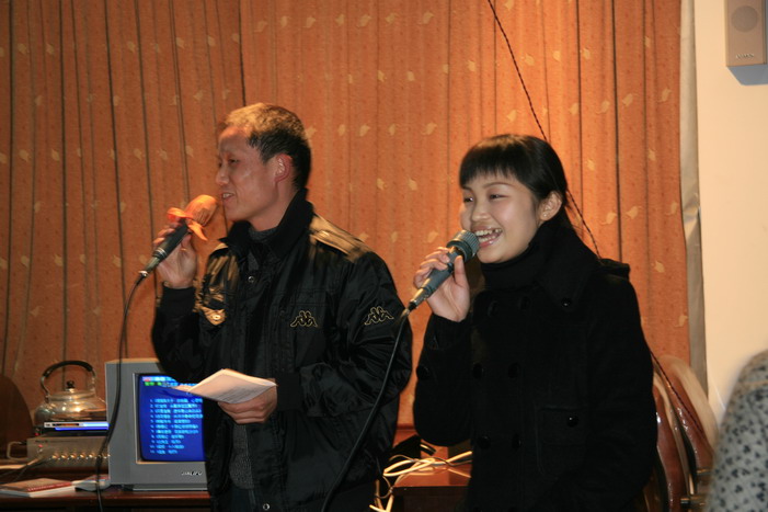2007圣诞夜与义乌戏迷联欢交流
