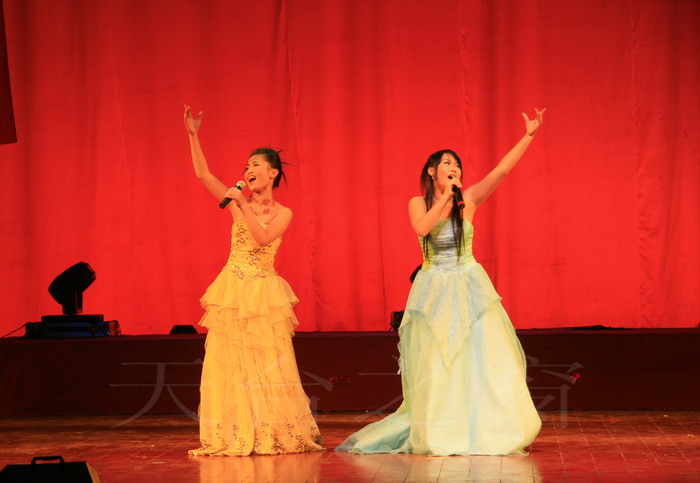 天台第十一届中小学文艺会演一些精彩表演