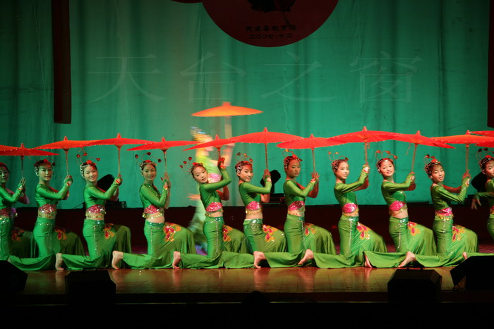 天台第十一届中小学文艺会演一些精彩表演