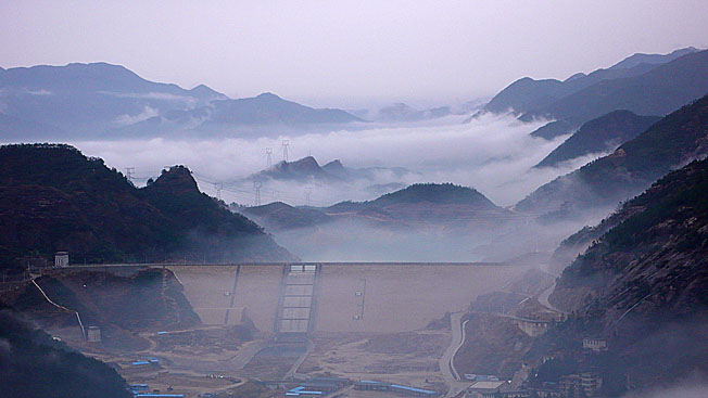 2007-2-18天台山云海(大年三十)