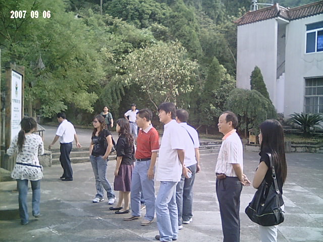 天台专业旅游人士游览锦绣黄岩