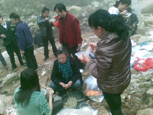 螺溪钓艇野炊活动照片
