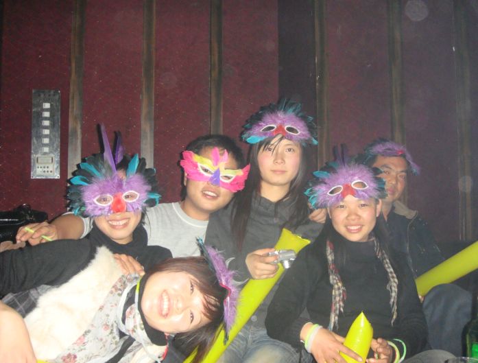 2008年圣诞假面舞会照片!!